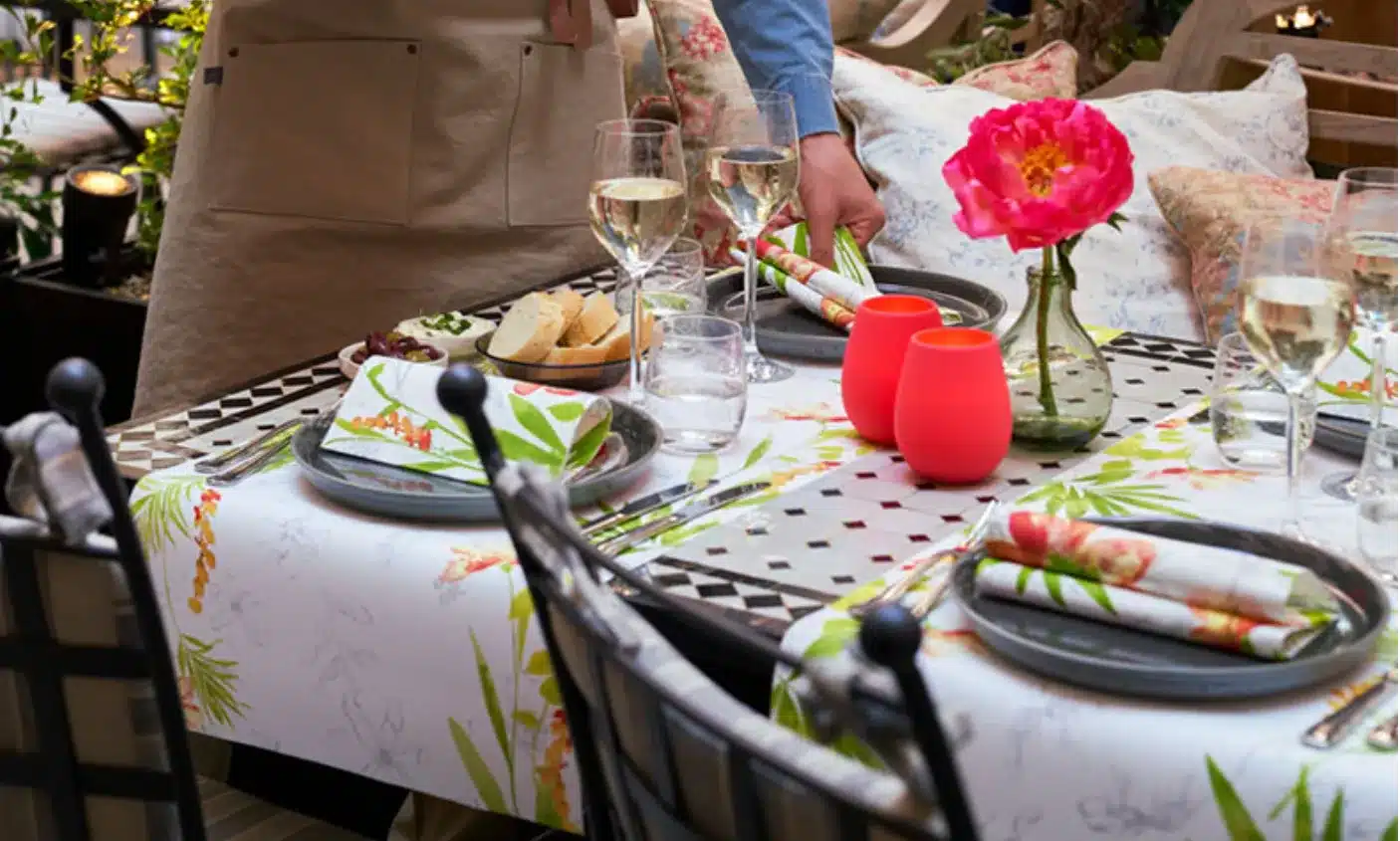 linen like tablecloth guest towels