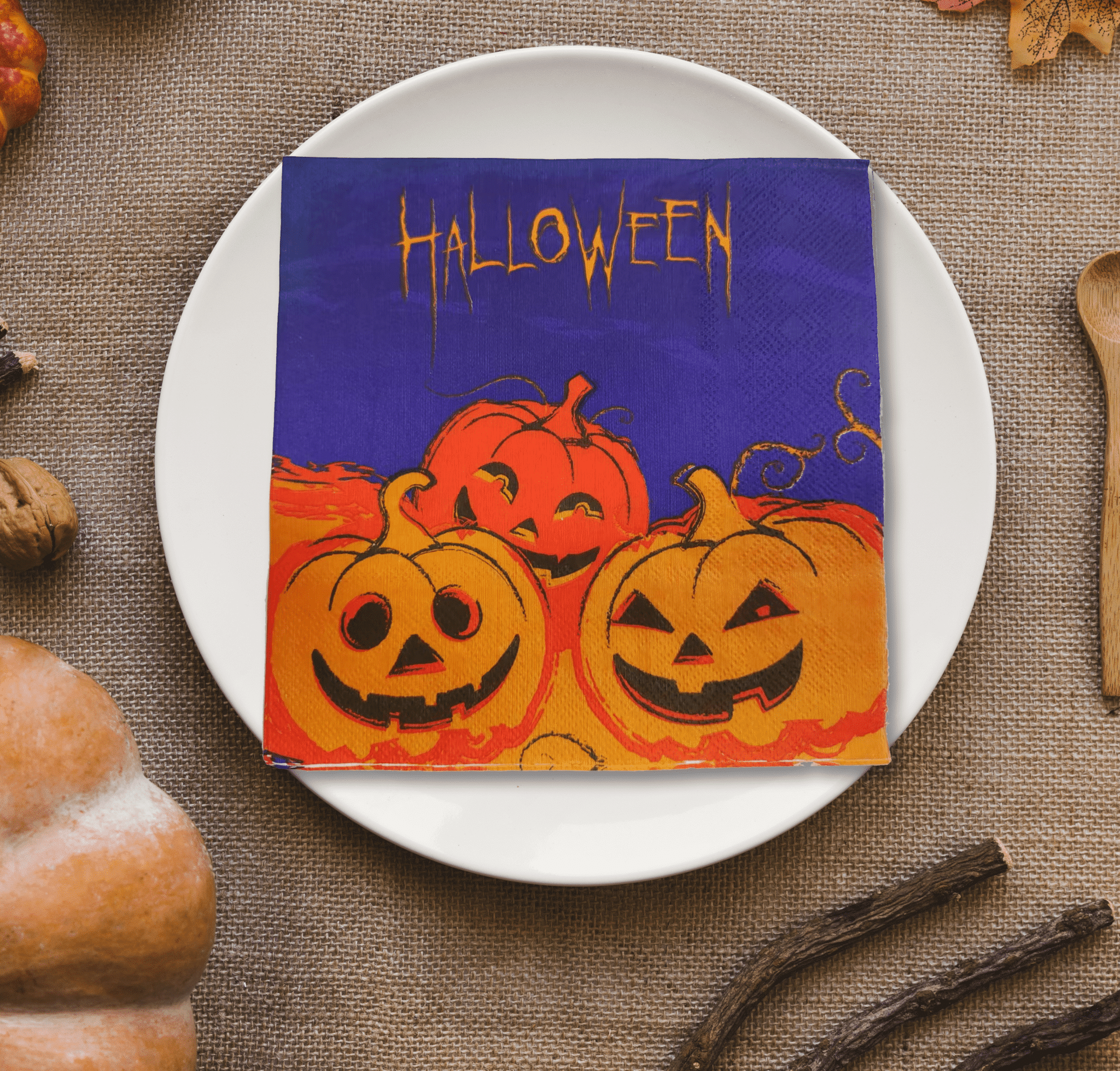 halloween napkin