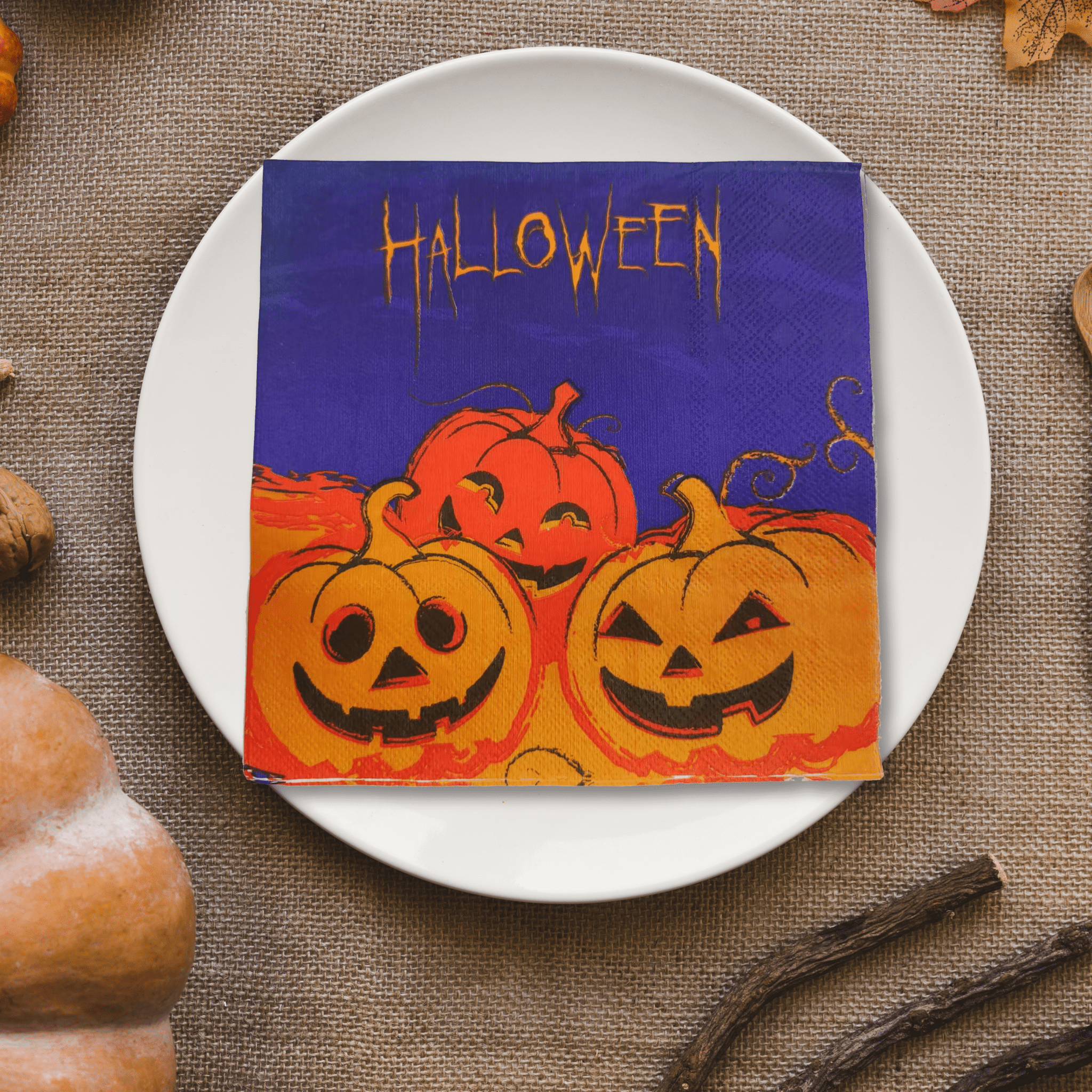 halloween napkin