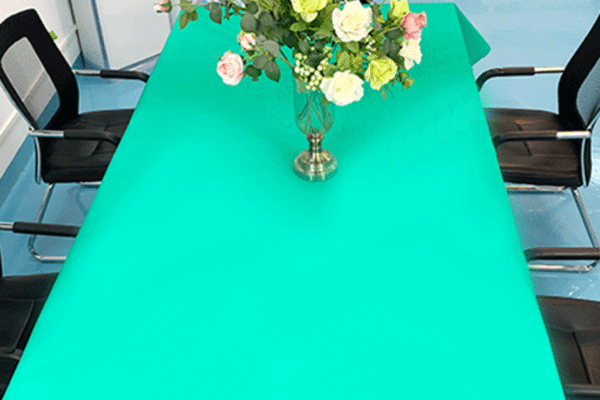 green airlaid tablecloth