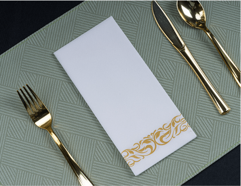 luxury linen like airlaid paper napkins wholesale